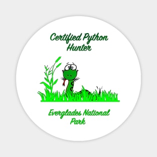 Certified Python Hunter Magnet